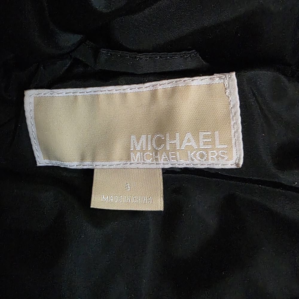 Michael Kors Hooded Quilted Puffer Vest - Size Small - Picture 6 of 6
